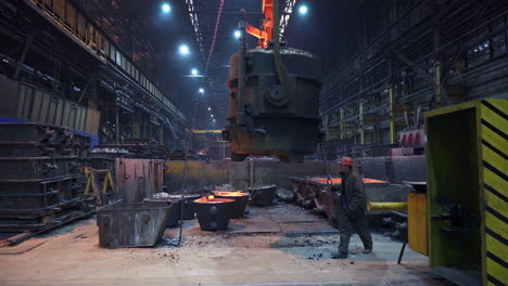 proceso de fundición de metales en fundición