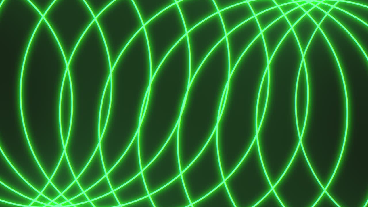 patrón de líneas geométricas con color verde neón