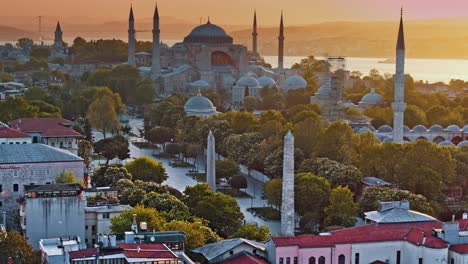 famous hagia sophia mosque