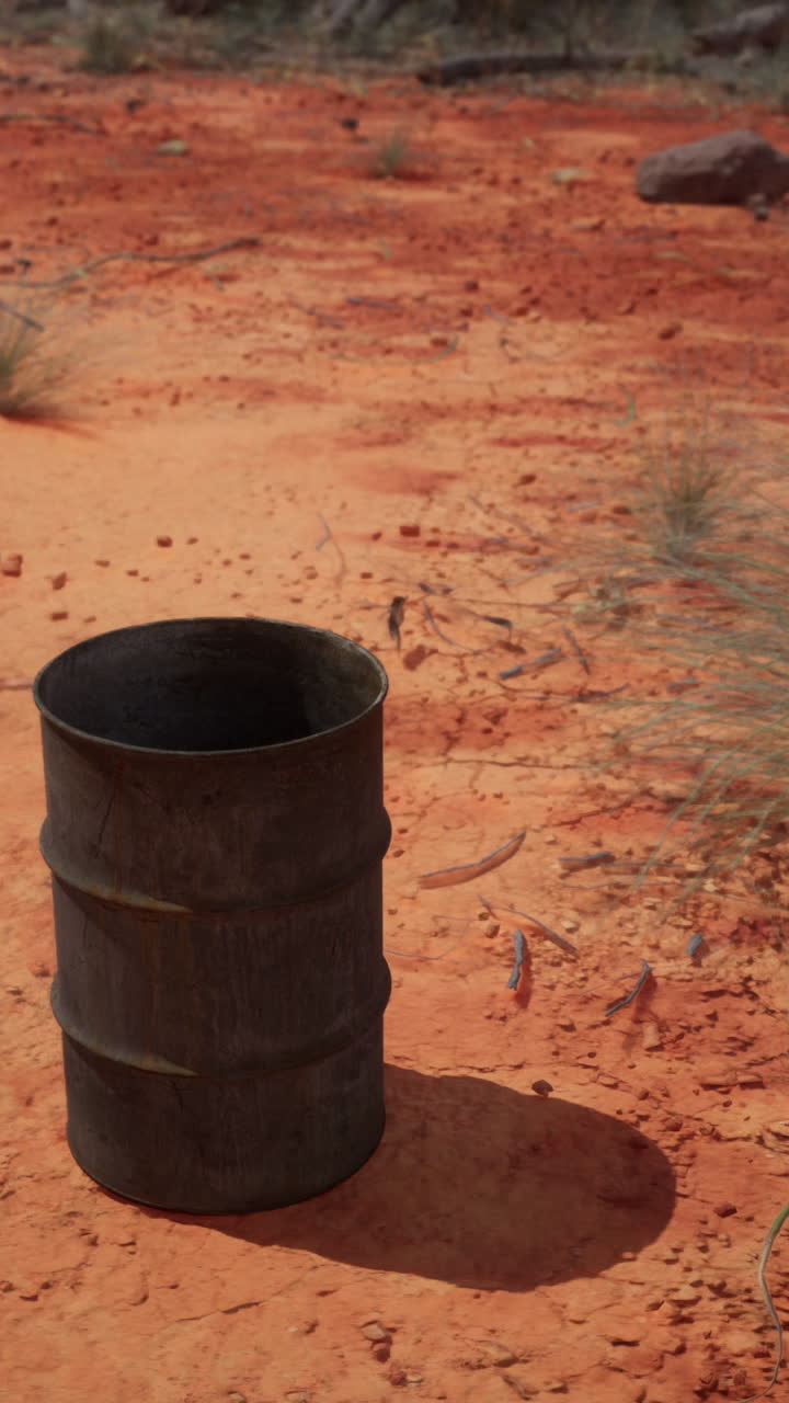 오스트레일리아 외의 녹은 배럴