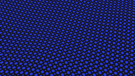 elegant blue dot pattern on black background simple symmetry and uniformity