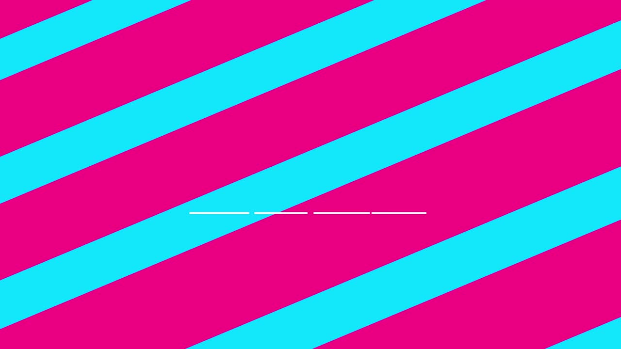 registrar y votar conceptual mínima animación de moda con colores a rayas