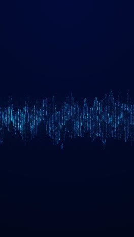 futuristic blue dynamic abstract digital hud virtual interface background space circles particles