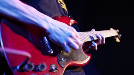 band performs on stage