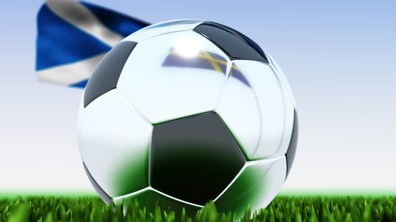 Loopende fodbold: Sverige mod Skotland