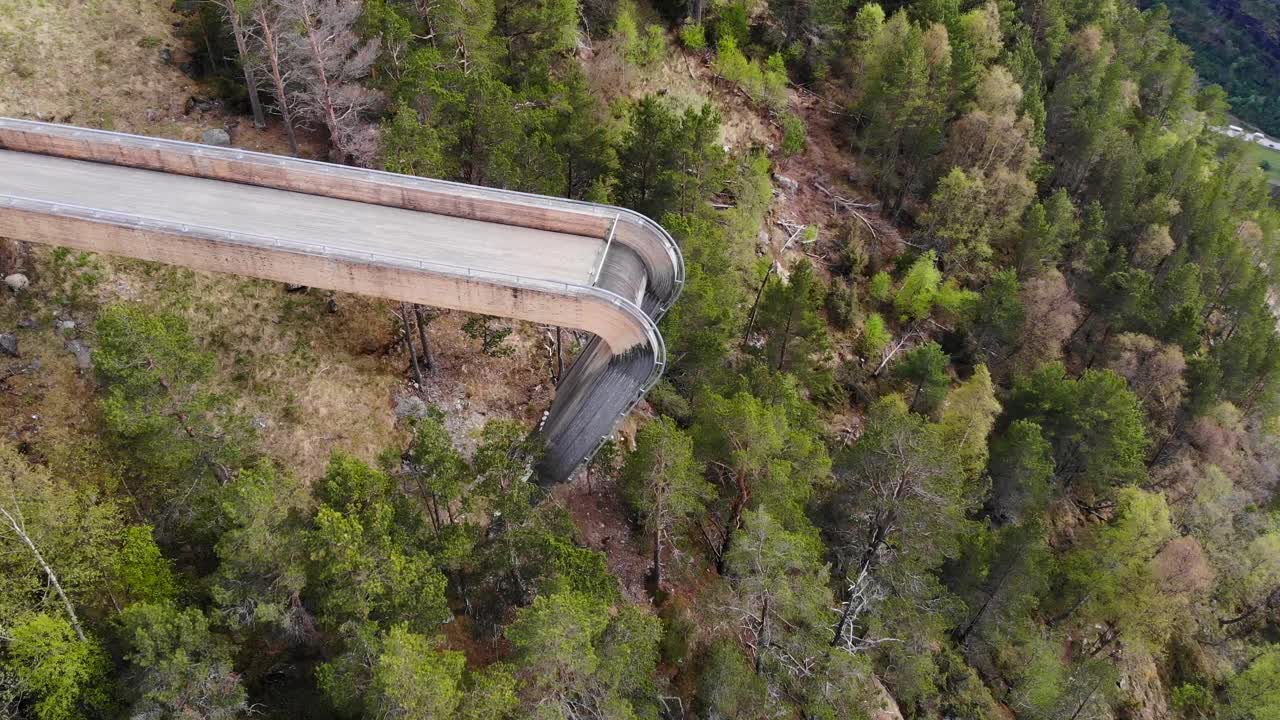 antena: mirador stegastein en flåm