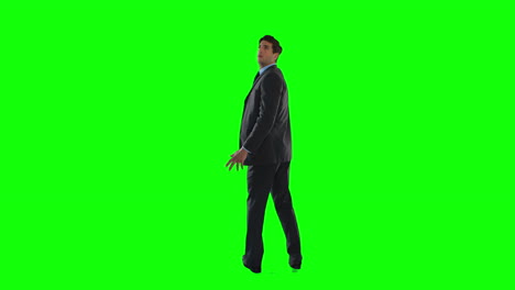 Businessman-on-green-screen