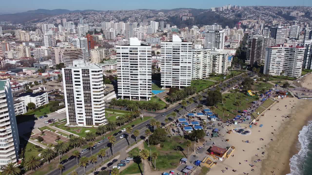 vista aérea de viña del mar