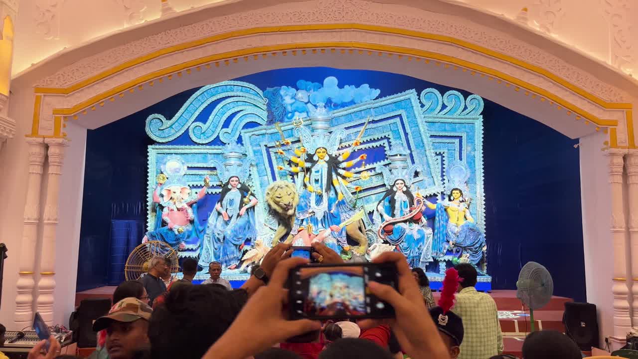 Durga Puja Celebration in India