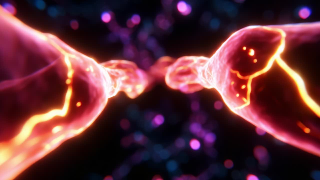 Mesmerizing Visualization of Electric Currents: A Journey Through Pulsating Energy Streams in a Vibrant, Colorful Environment that Captures the Essence of Electric Flow and Light Dynamics