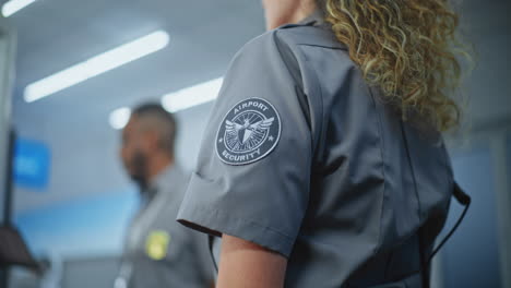 airport security personnel