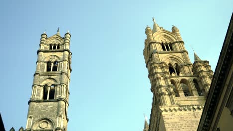 towers of a cathedral