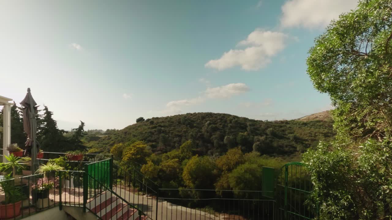 Time lapse during the day at the countryside