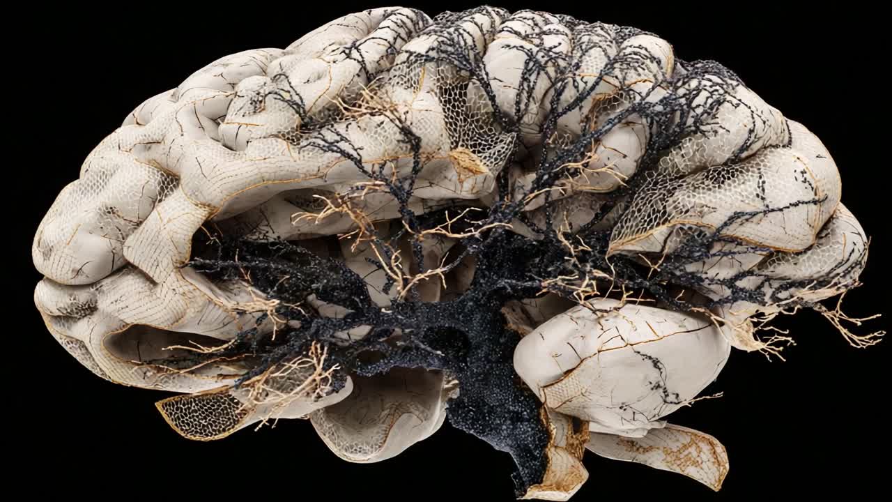 Intricate Network of Neurons: A Stunning Exploration of the Complex Connections within the Human Brain, Showcasing the Beauty of Neural Architecture and Biological Innovation