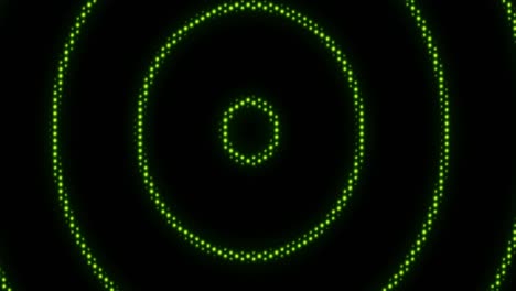 circle light bulb animation, rendering, background, loop.