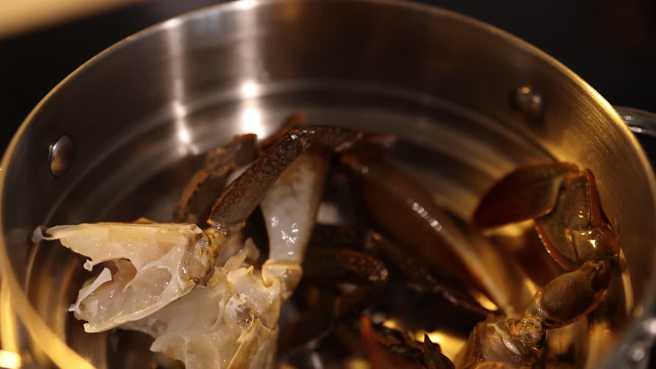 스테인리스 스 비 에 는 크래브 다리