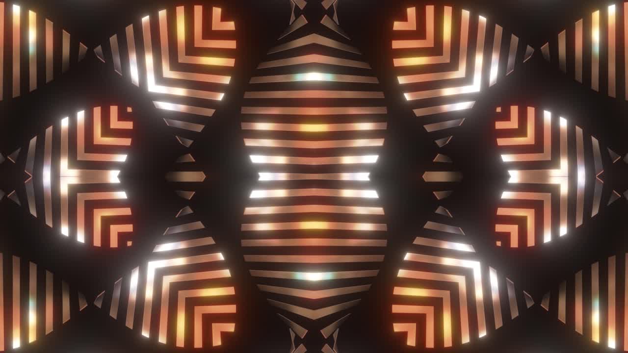 Abstract Geometric Light Pattern