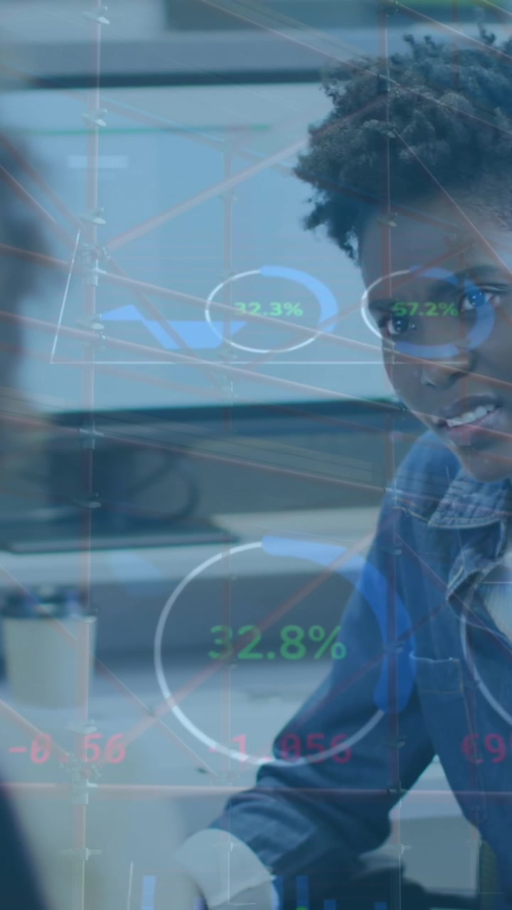 About business professionals working in an office