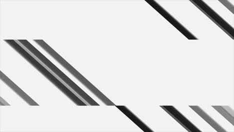 black and white abstract technology motion background