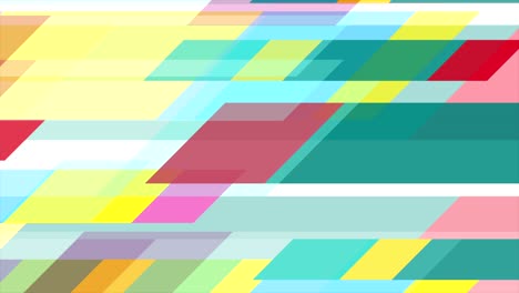 colorful geometric minimal tech video animation