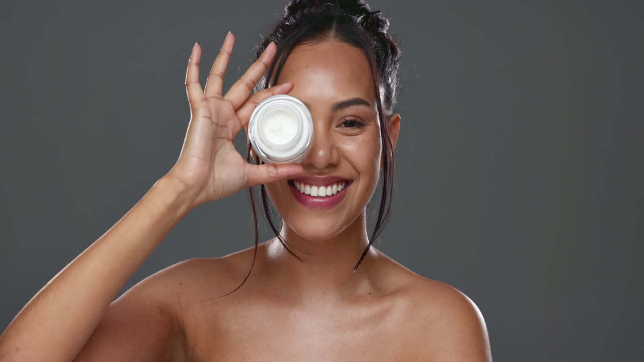 retrato, contenedor y mujer con belleza