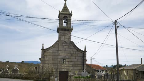 historic san vicente de abeleda church amidst rural galicia