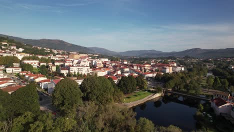 city of arcos de valdevez and river vez