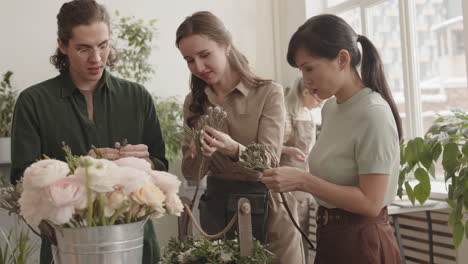 taller de arreglos de flores