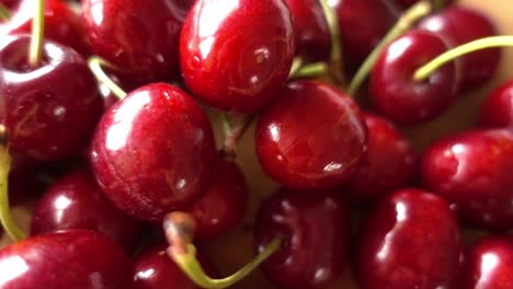 cherry background rotates. fruit background