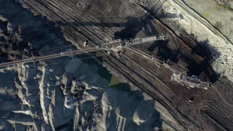Open coal mine