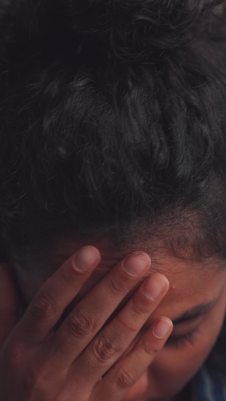 Expressing emotions through a heartfelt moment of reflection