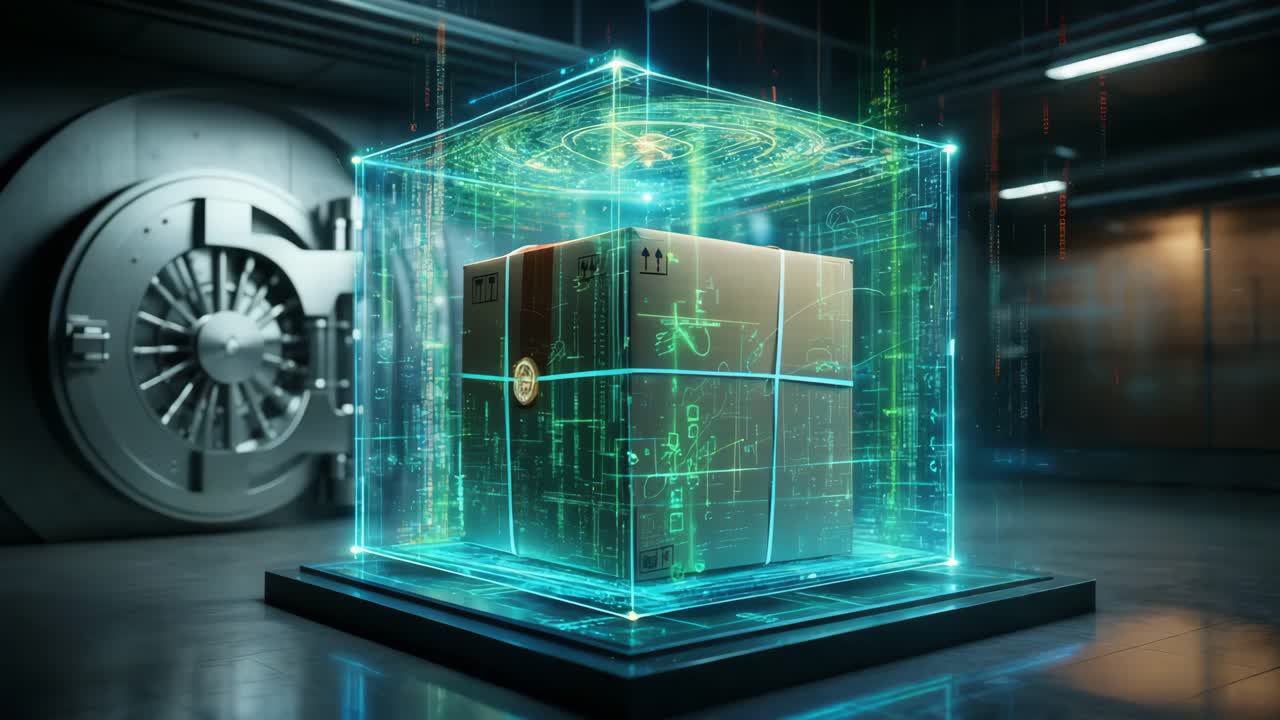 seguridad de paquetes de alta tecnología