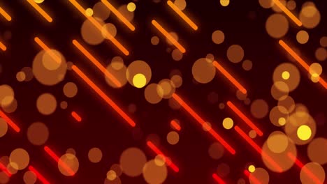 animación de formas que se mueven sobre un fondo negro