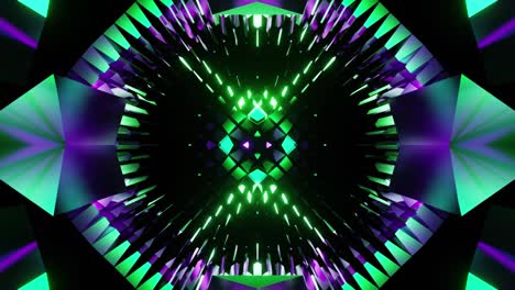 el bucle vj del fondo del ecualizador esmeralda