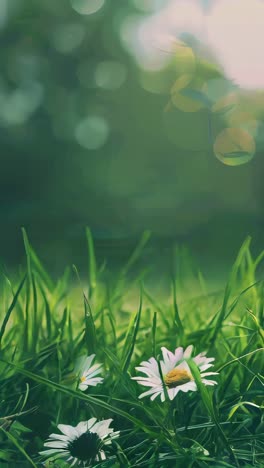 white flower, spring graphic design background
