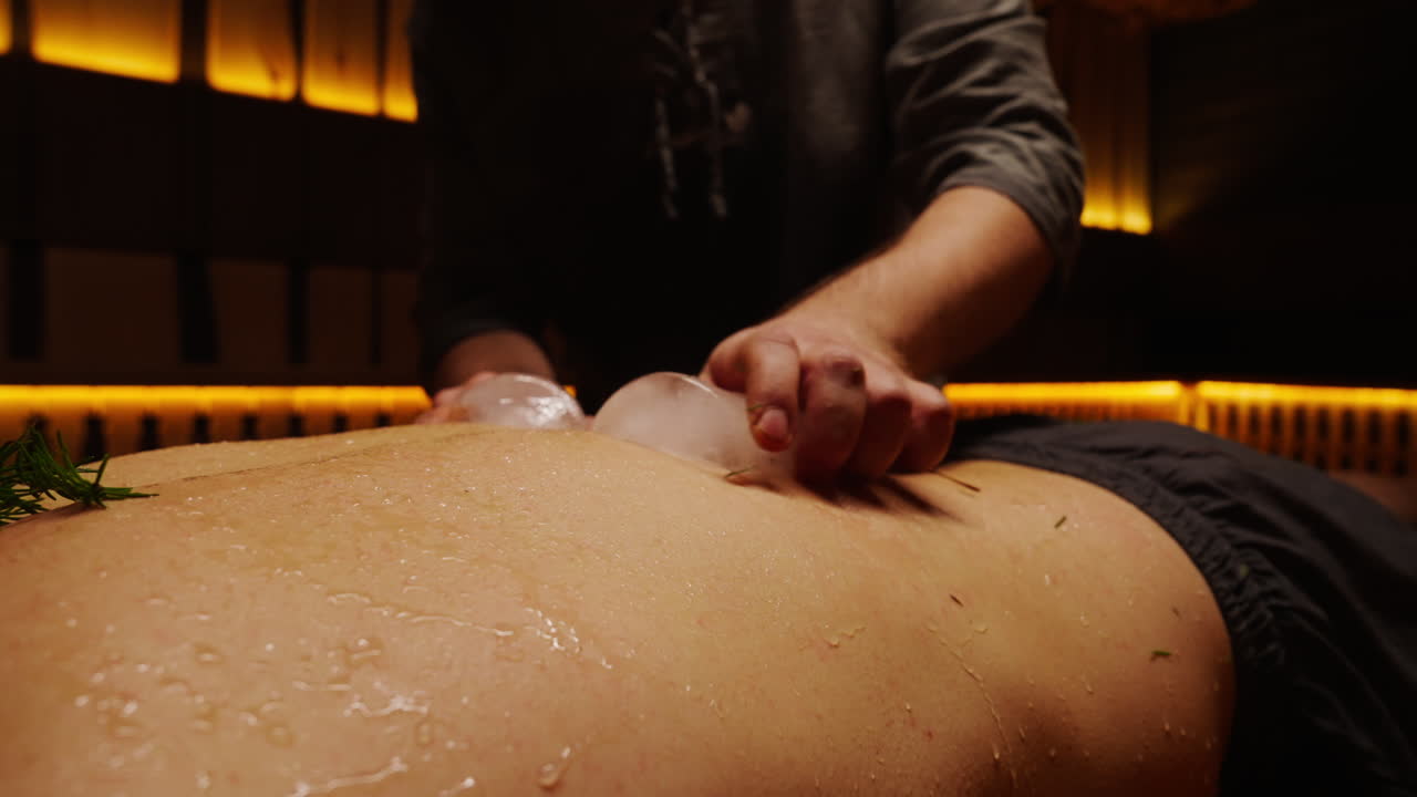 Ice Therapy Back Massage