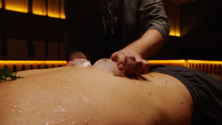 Ice Therapy Back Massage