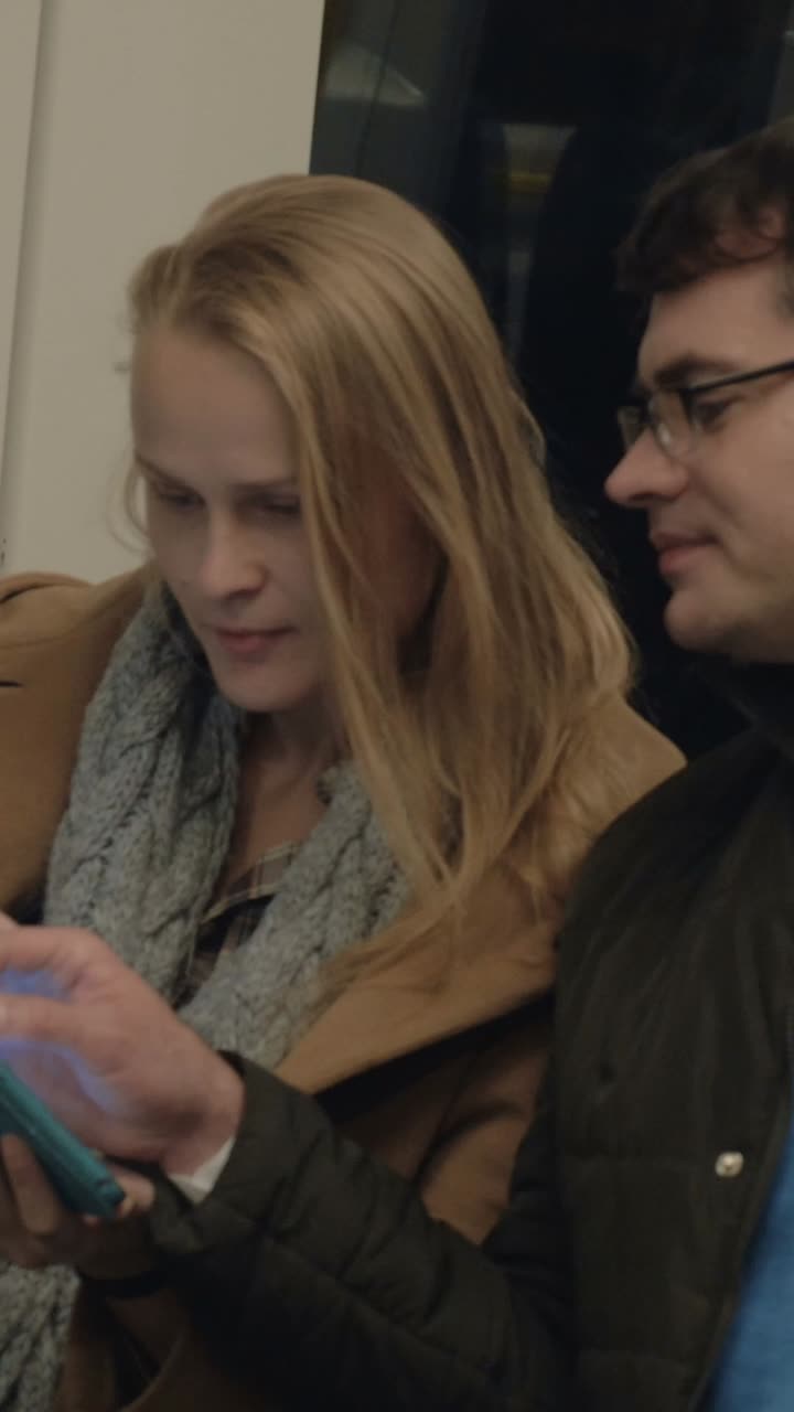 A couple in conversation