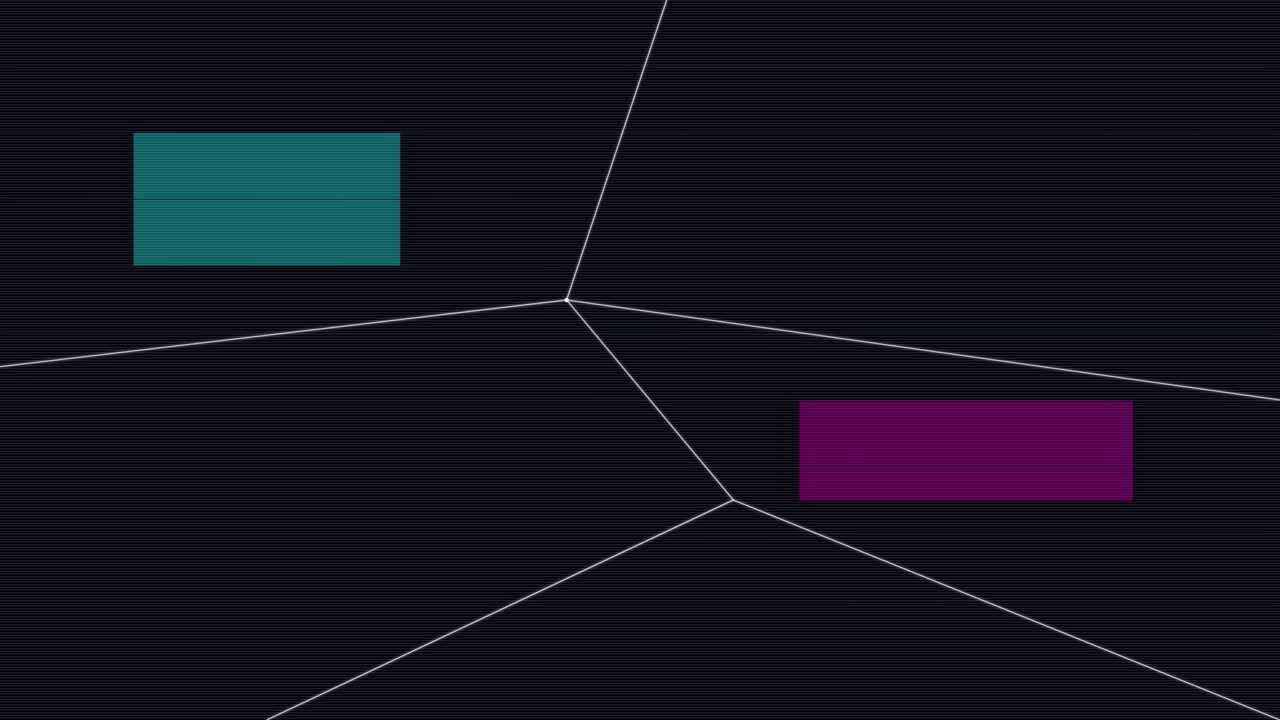 Abstract Geometric Animation with Changing Colored Rectangles