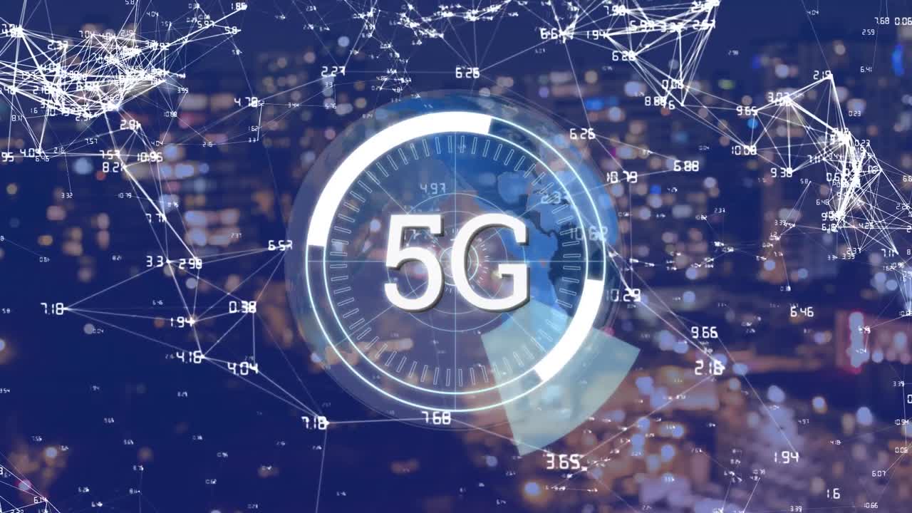 5g visualizzati in un cerchio