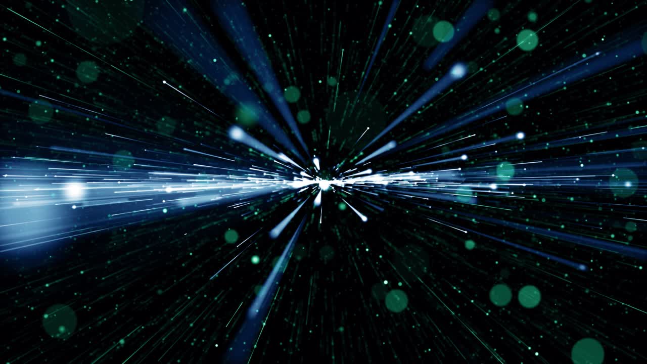 Particles dust abstract light bokeh motion titles cinematic background loop