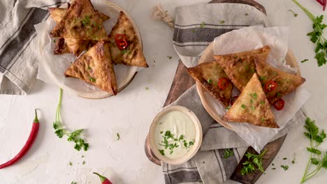 las samosas indias