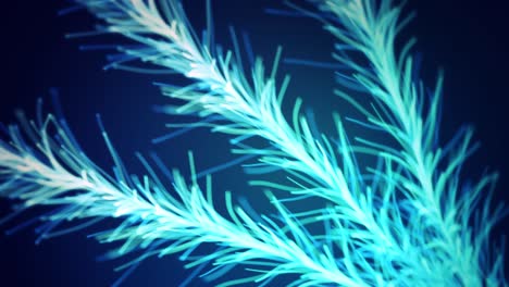 abstract floral background animation