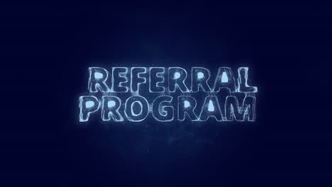 referral program text. plexus with text referral program. plexus. 4k video