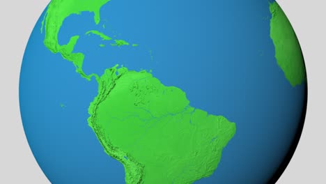 hacer zoom en el mapa 3d de guyana