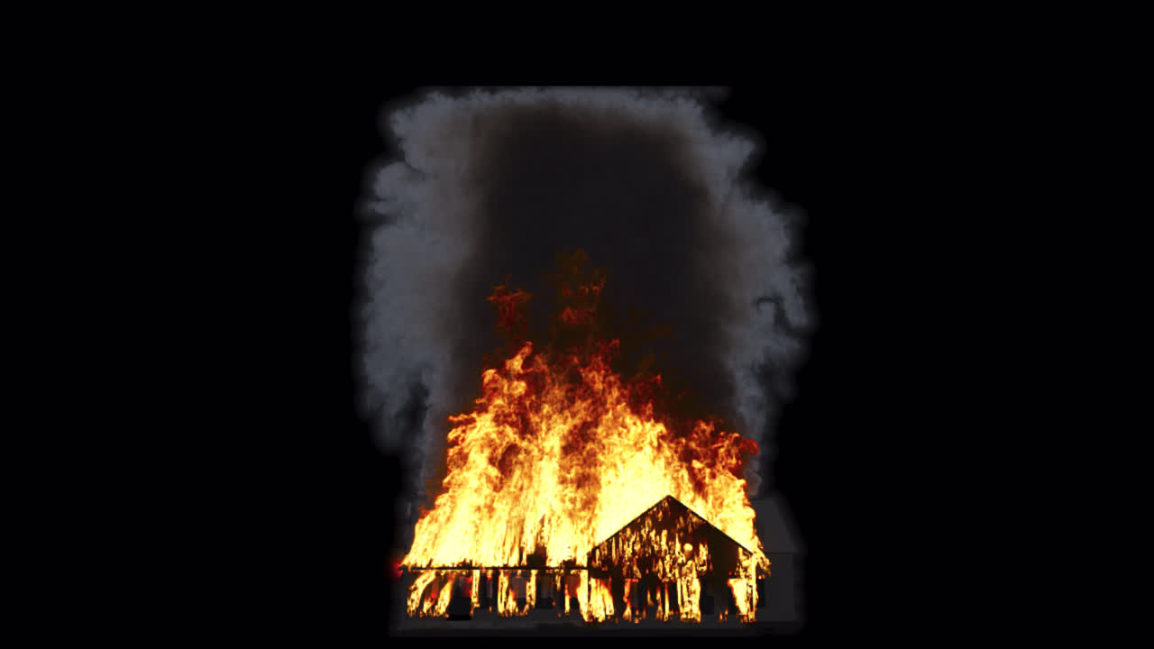 불타는 집