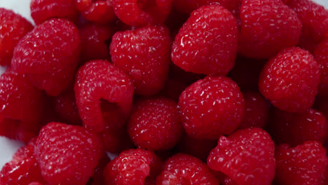 Fresh raspberries
