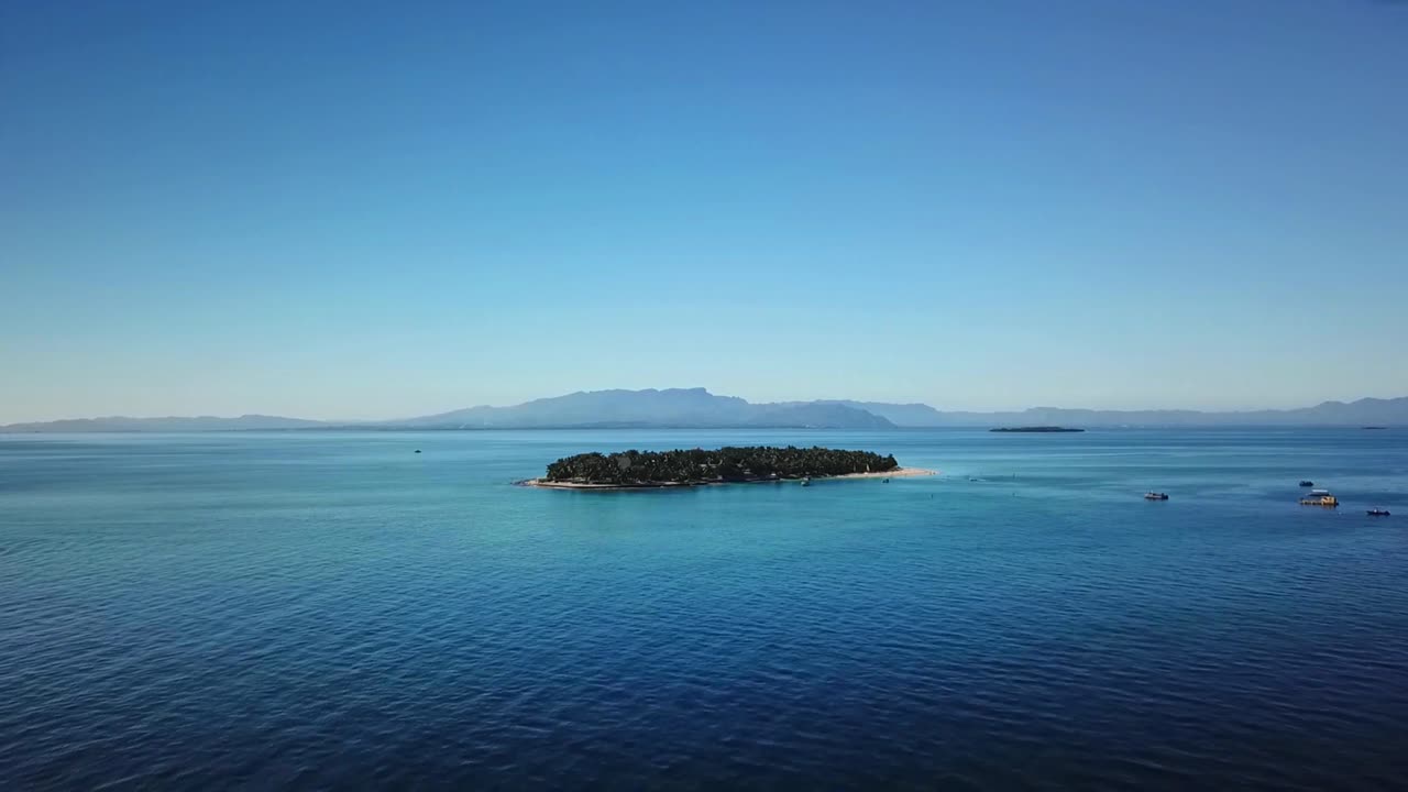 피지 - beachcomber 섬 비행