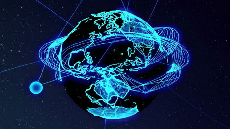 tierra en red global