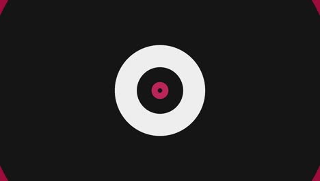 the background consists of a group of animated circles, after effect